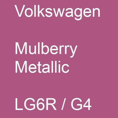 Volkswagen, Mulberry Metallic, LG6R / G4.